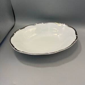 VTG Harmony House Starlight Fine China Vegetable Bowl 3656 11” long Oval Japan